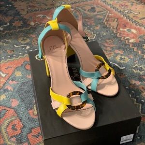 J. Crew Shoes - J.Crew Stella Heel With Ring Sandal J. Crew Shoes - J.Crew Stella Heel With Ring Sandal